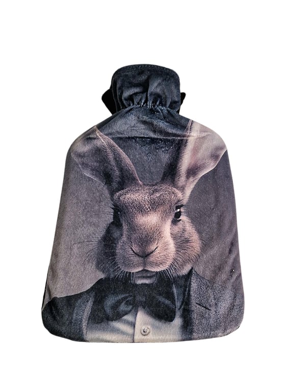 Forest Animal Hot Water Bottle Set Of 3 - Natural Rubber, Wildlife Themed Home Heating Product