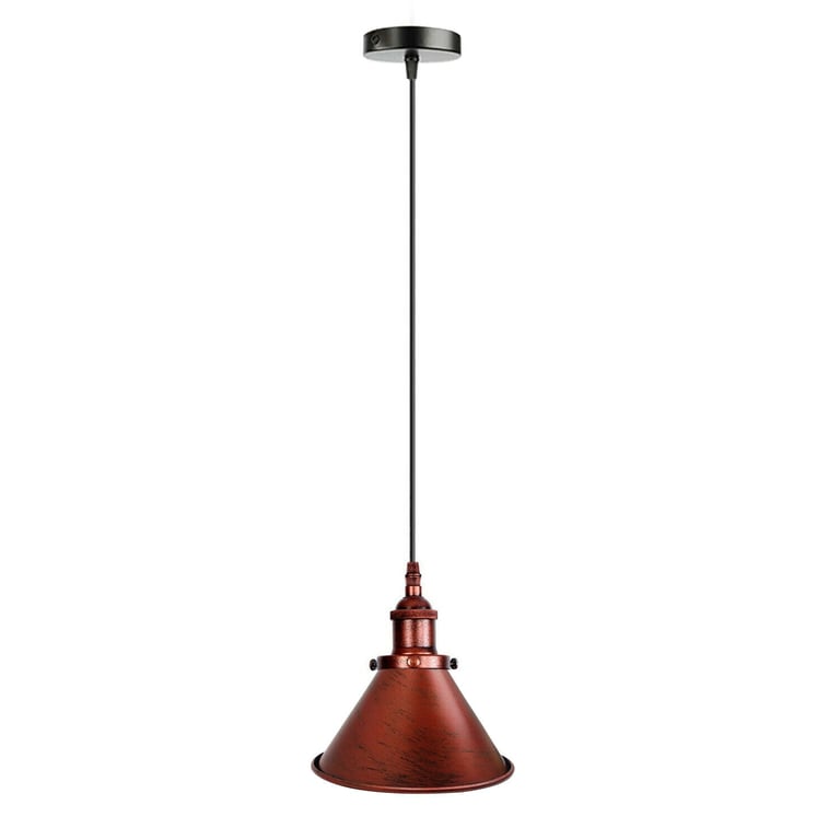 Industrial Vintage Retro Loft Metal Ceiling Pendant Lamp E27 Holder