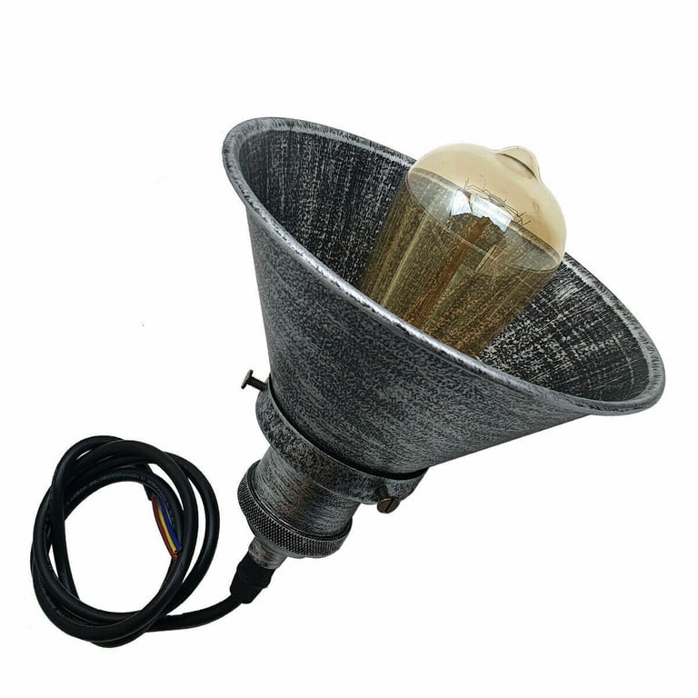 Industrial Vintage Retro Loft Metal Ceiling Pendant Lamp E27 Holder