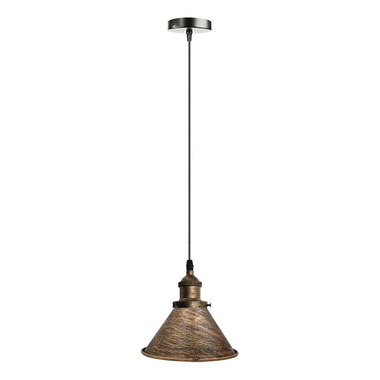 Industrial Vintage Retro Loft Metal Ceiling Pendant Lamp E27 Holder