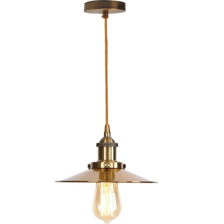 Vintage Industrial Metal Ceiling Pendant Light Shade Modern Hanging Retro Light