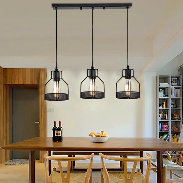 3 Way Cluster Lighting Pendant Chandelier - Modern Home Decor & Hospitality Lighting Solution