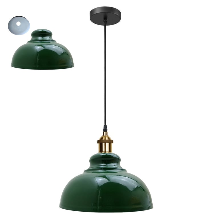 Retro Pendant Light Shade - Modern Industrial Ceiling Lighting for Loft and Kitchen Island