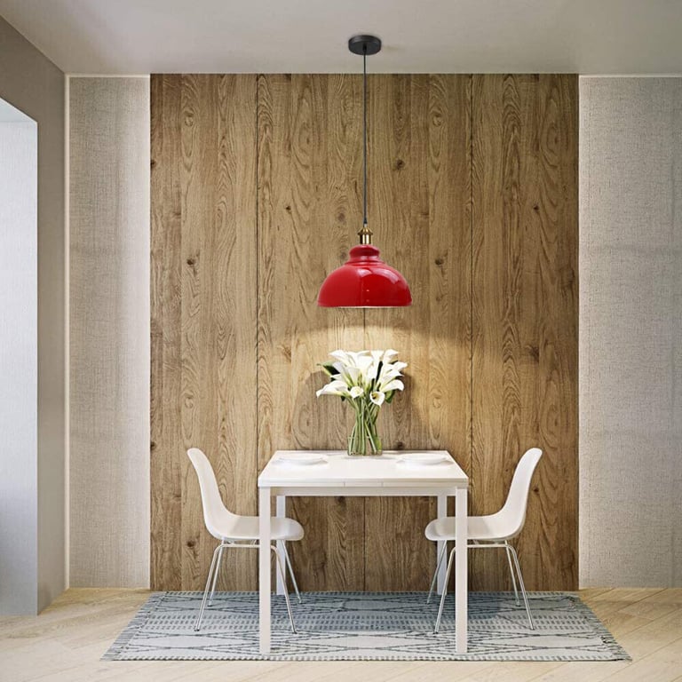 Retro Pendant Light Shade - Modern Industrial Ceiling Lighting for Loft and Kitchen Island
