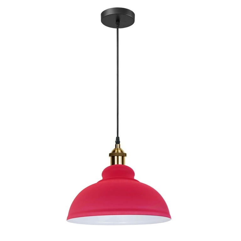 Retro Pendant Light Shade - Modern Industrial Ceiling Lighting for Loft, Restaurant, and Kitchen Island