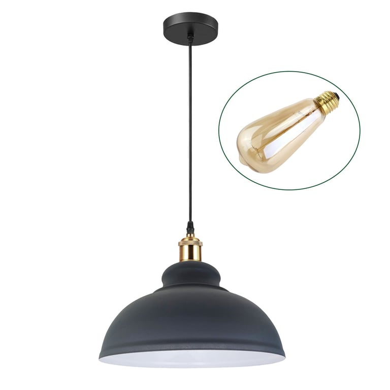 Retro Pendant Light - Vintage Industrial Ceiling Lighting for Modern Townhouses and Restaurants