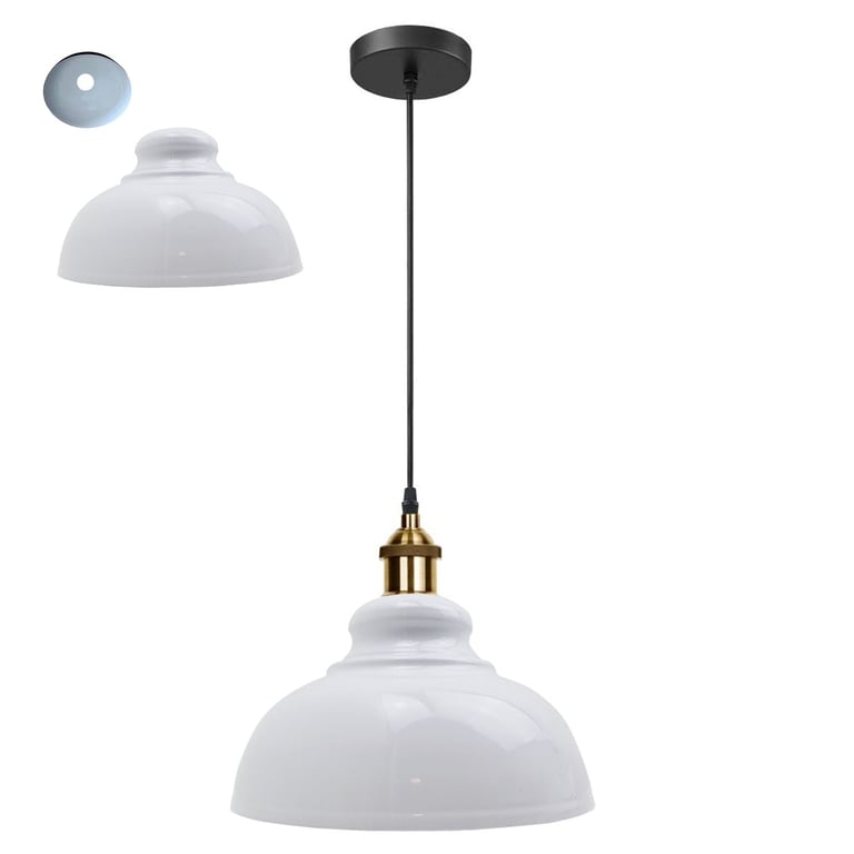 Retro Pendant Light Shade - Vintage Industrial Ceiling Lighting for Modern Townhouses & Lofts