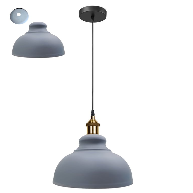 Retro Pendant Light Shade - Vintage Industrial Ceiling Lighting for Modern Townhouses & Lofts