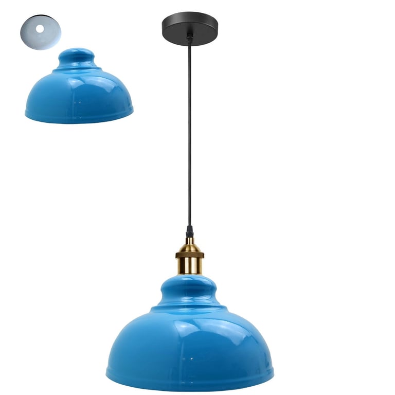 Retro Pendant Light Shade - Vintage Industrial Ceiling Lighting for Modern Townhouses & Lofts