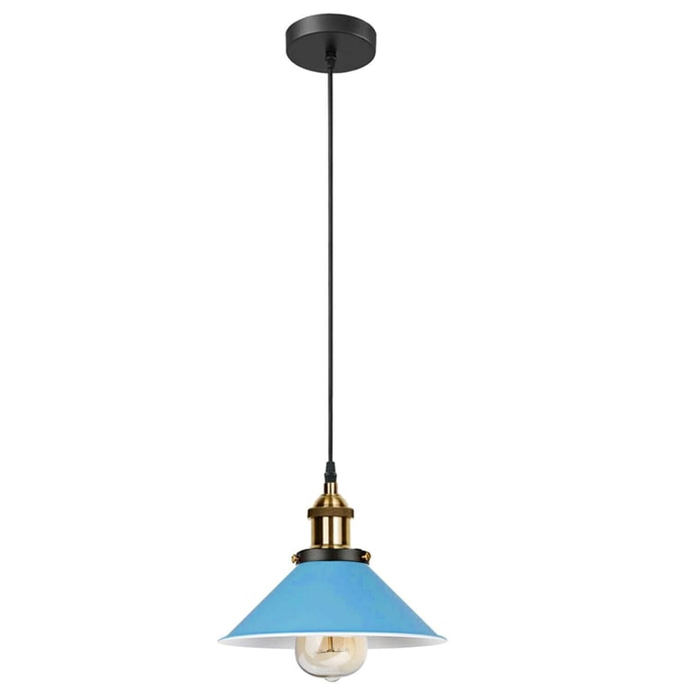 Vintage Industrial Pendant Light E27 Bulb Holder Home Decor Lighting