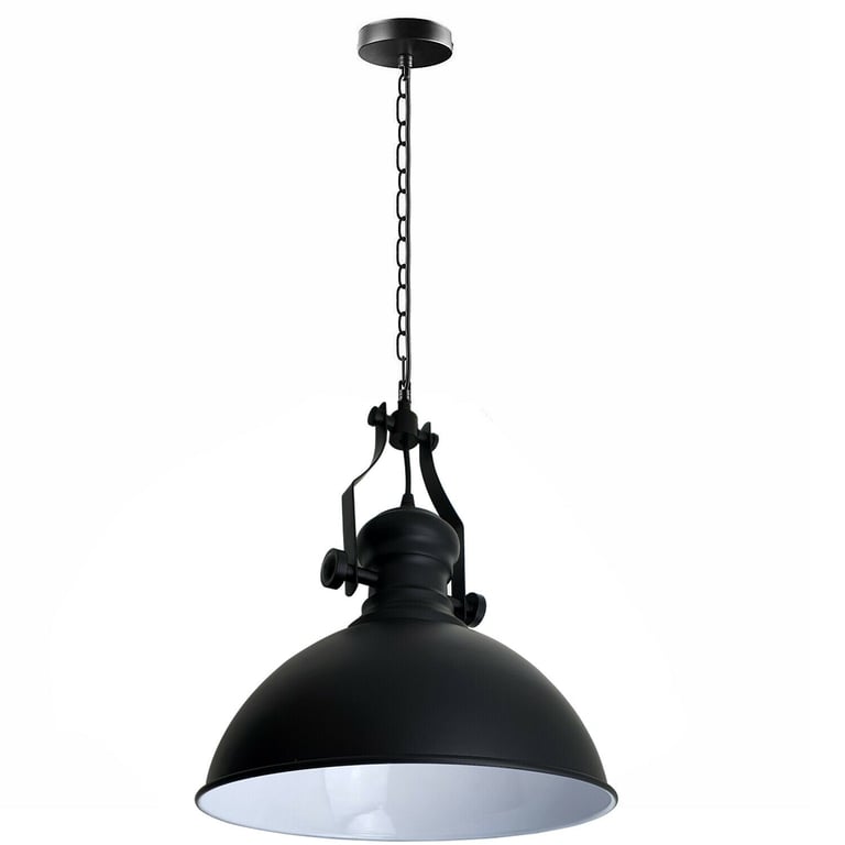 Industrial Vintage Style Metal Pendant Light Fixture