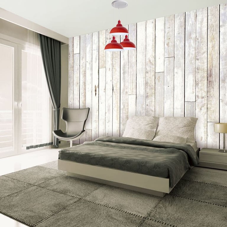 Modern Cluster Lighting Kit - E27 Ceiling Lamp with Red/Black Lampshades for Warm Romantic Atmosphere