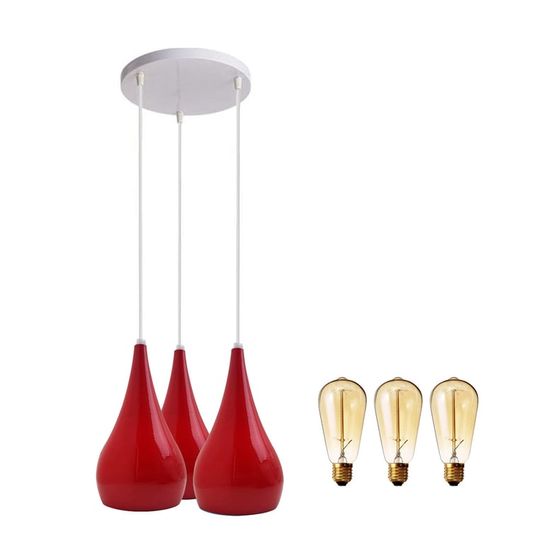3 Head Cluster Pendant Light - Modern Ceiling Lamp Decoration