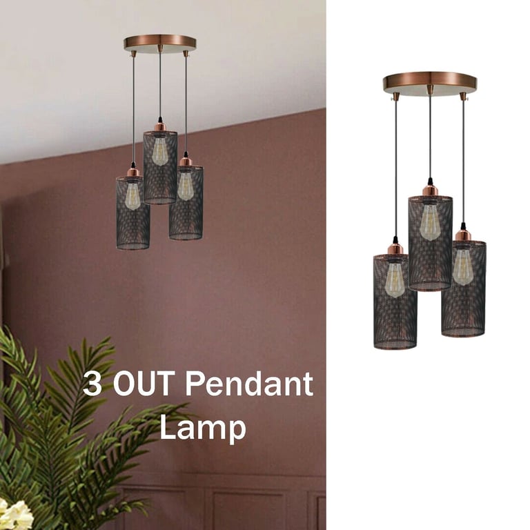 E27 Base Hanging Pendant Light for Home Decoration and Warm Atmosphere Creation