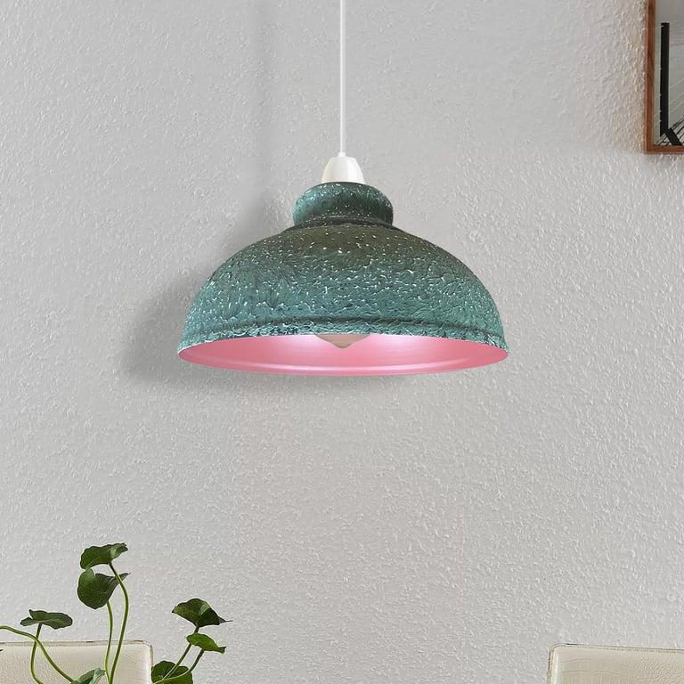 Vintage Industrial Retro Cama Loft Metal Ceiling Lamp Shade with E27 Bulb - Modern Vintage Lighting Solution