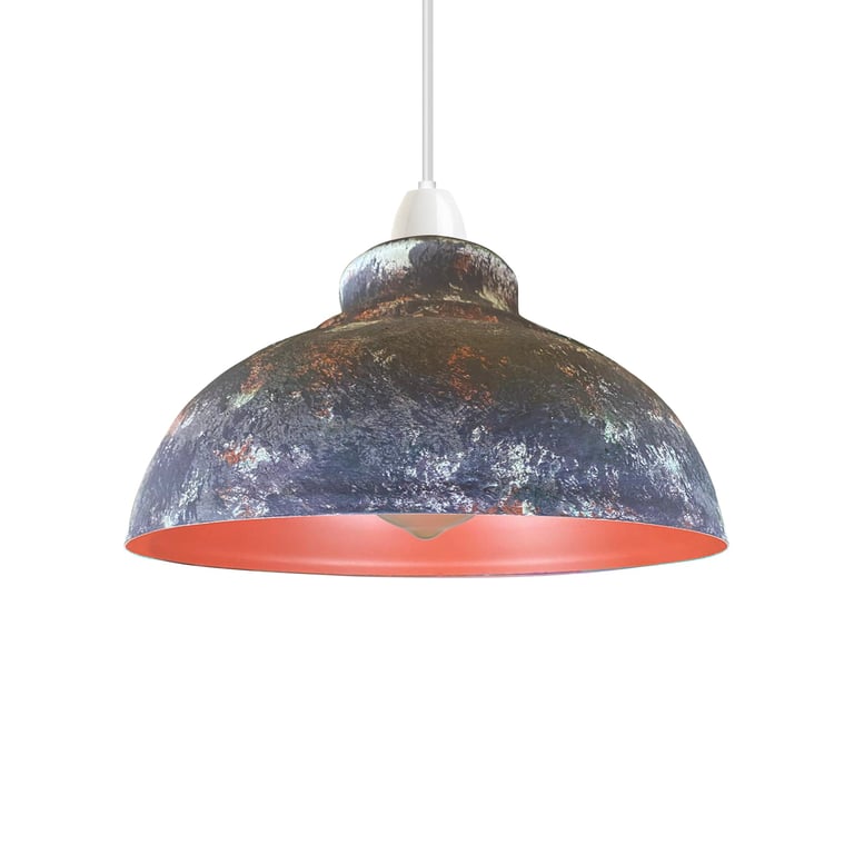 Vintage Industrial Retro Cama Loft Metal Ceiling Lamp Shade with E27 Bulb - Modern Vintage Lighting Solution