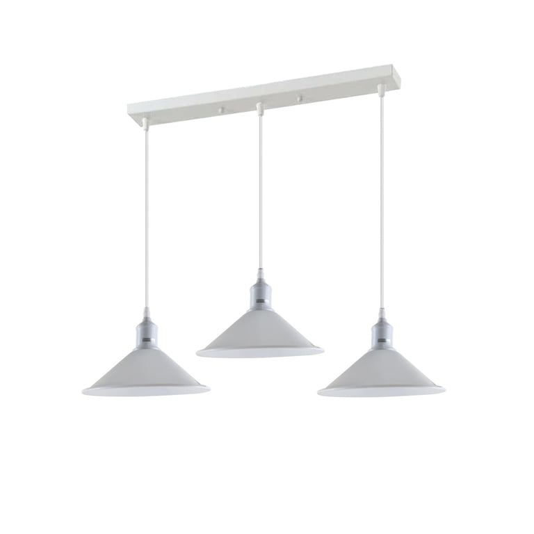 Retro Industrial 3-Way Hanging Ceiling Pendant Light - Warm Romantic Atmosphere Lighting Fixture