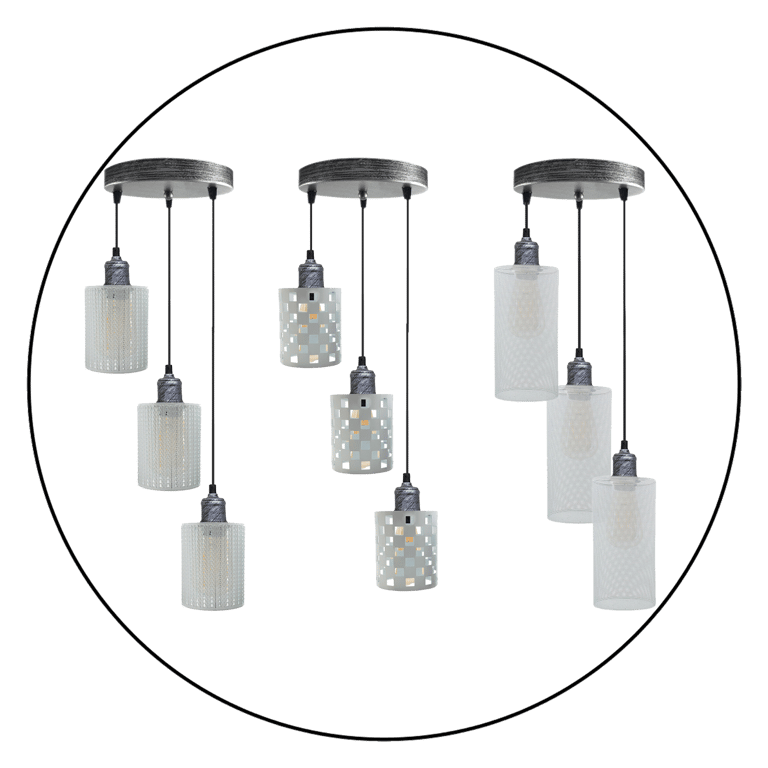 Vintage Metal Pendant Light - E27 Base for Warm Home Decor