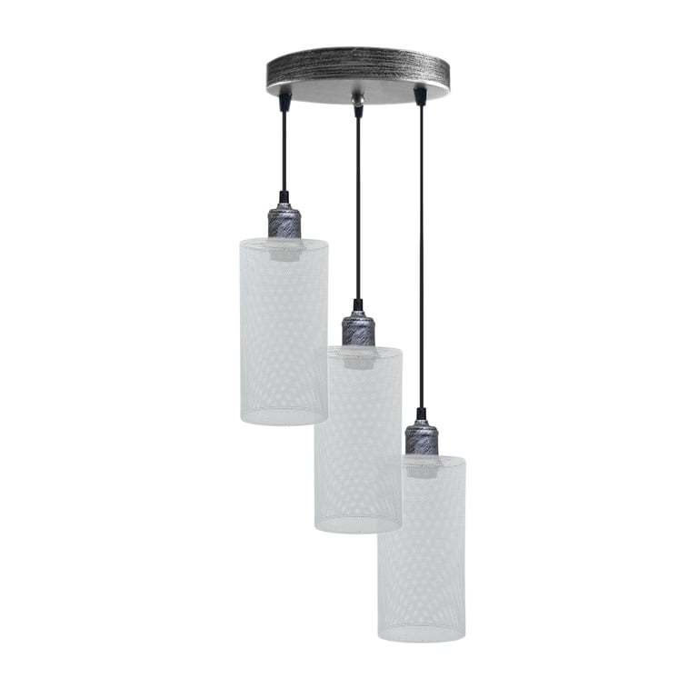 Vintage Metal Pendant Light - E27 Base for Warm Home Decor