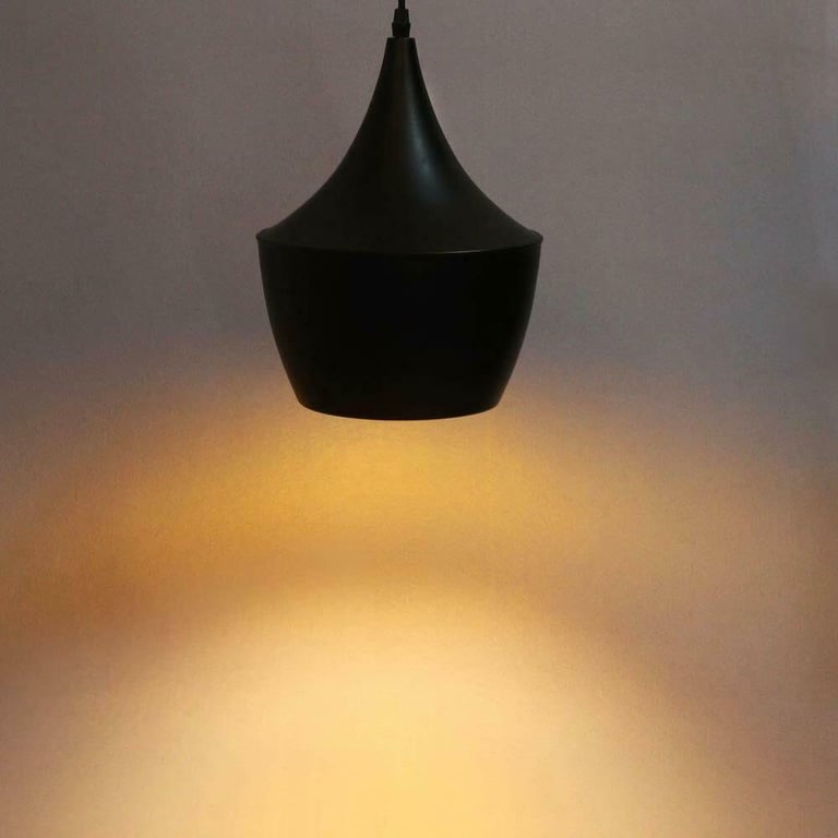 Vintage Golden Industrial Metal Ceiling Pendant Light - Adjustable and Elegant