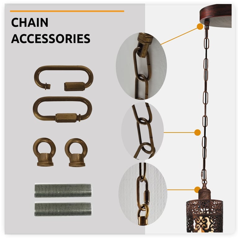 Retro Metal Barrel Cage 3 Way Dimmable Pendant Light Fixture