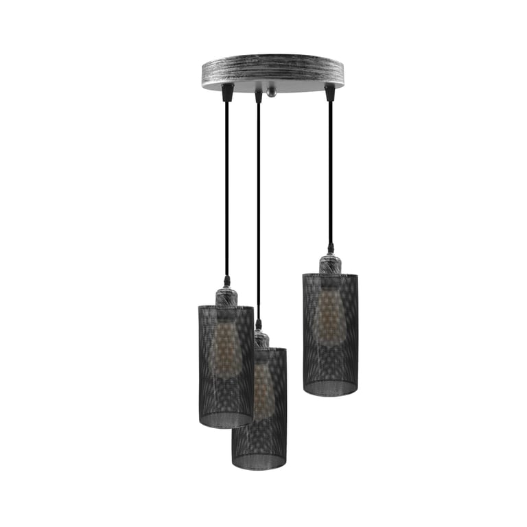 Retro 3 Way Dimmable E27 Holder Pendant Light - Vintage Modern Style Home Lighting Solution