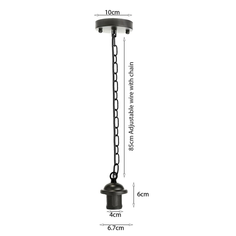 Retro Loft Chandelier Pendant Light Black Set - Create Warm Ambiance Home Decor Lighting