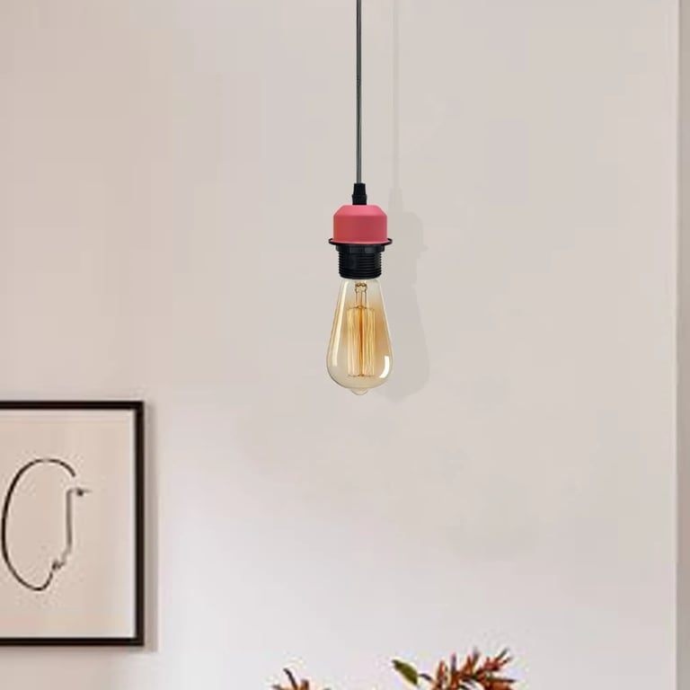 10 Pack Dimmable Vintage Pendant Light Holder E27, 95cm Cable, A Energy Efficiency