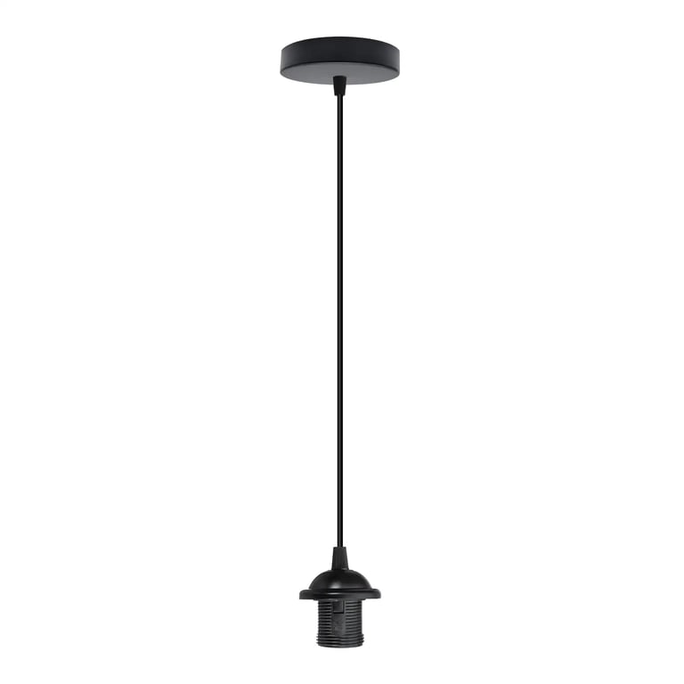 Vintage Industrial Pendant Light E27 Base 95cm Cord Adjustable Dimmable Ceiling Lamp
