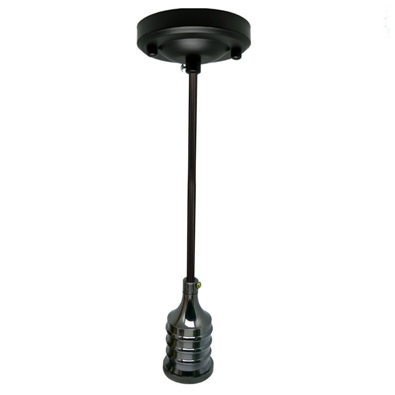 E27 Bulb Holder Industrial Pendant Light - Modern Kitchen Dining Room Ceiling Fixture