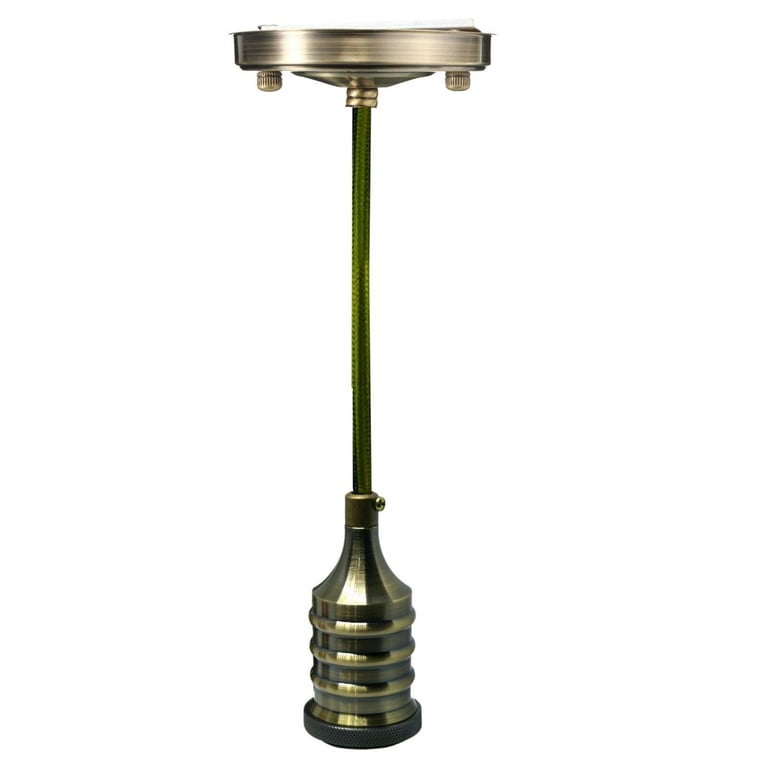 Industrial E27 Bulb Holder Pendant Light - Modern Kitchen Dining Room Ceiling Fixture