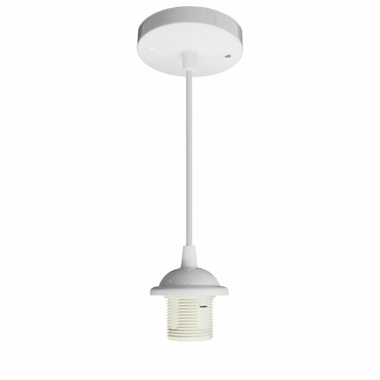 Vintage Industrial Pendant Light E27 Base, 95cm Cord, Ceiling Fixture