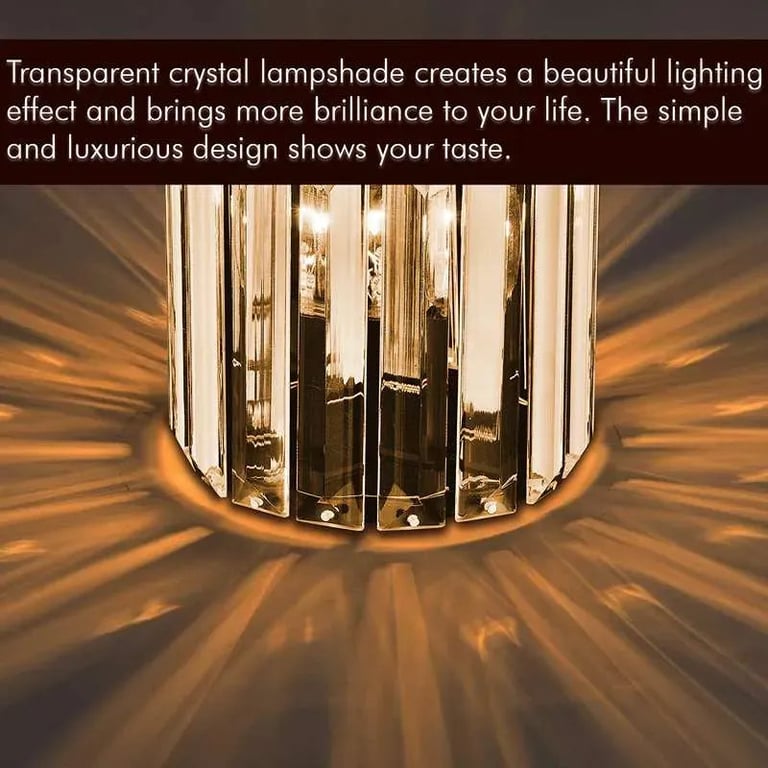 Modern 3-Light Crystal Pendant Light - High-End Chandelier with K9 Crystal Lampshade and Dimmable LED Option