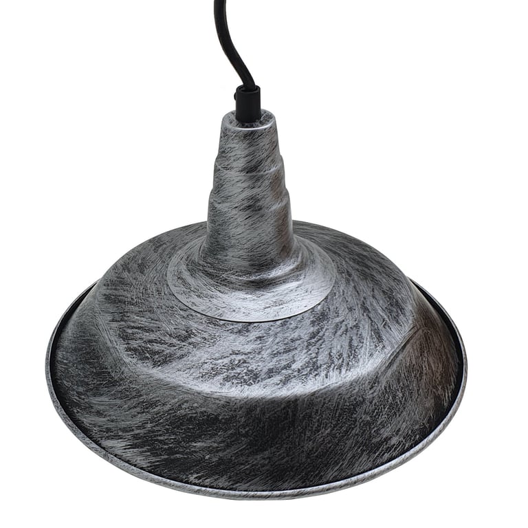 Retro Metal Pendant Light - Vintage Industrial Shade for Kitchen Ceiling