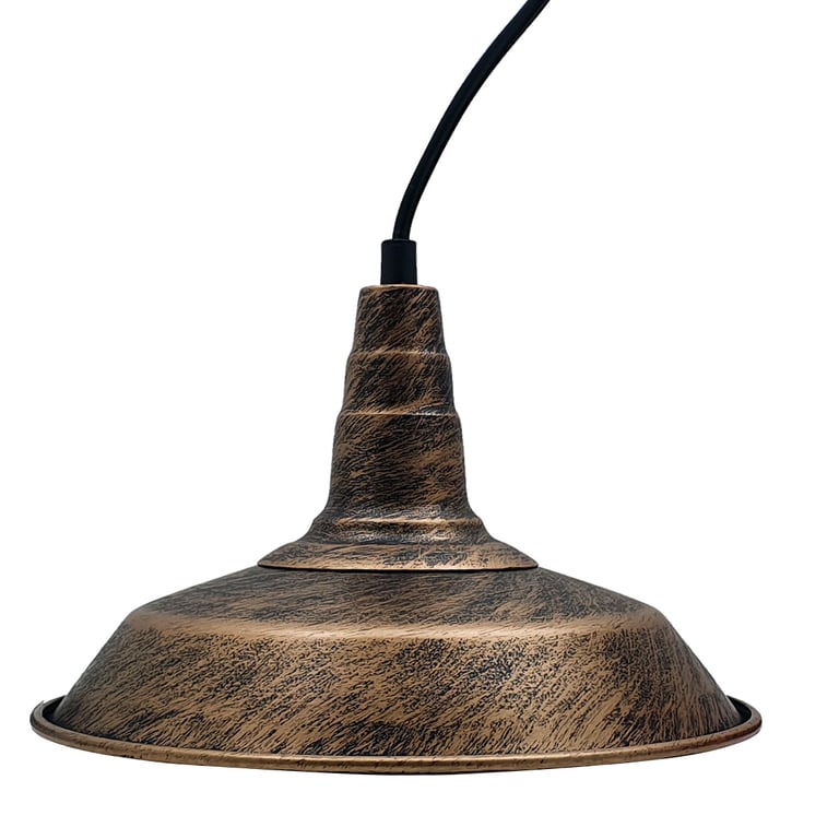 Industrial Vintage Style Aluminum Pendant Light - 10-15m Lighting Area