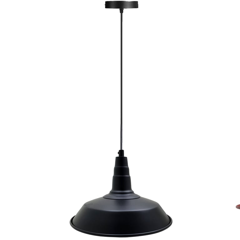 Aluminum Vintage Metal Pendant Light Shade - Industrial Kitchen Ceiling Lighting Fixture