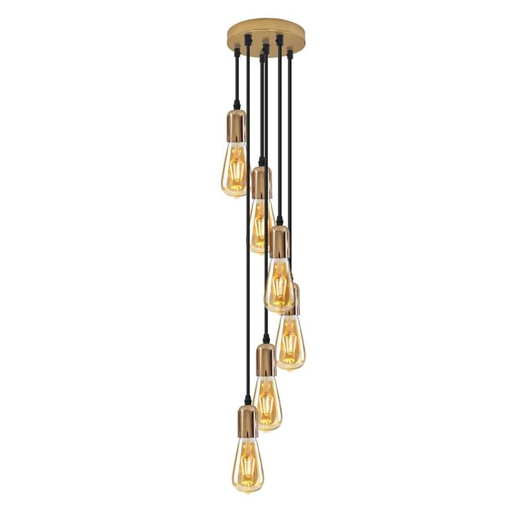 Cluster Pendant Lights - Adjustable Height Dining Room Lighting Fixture