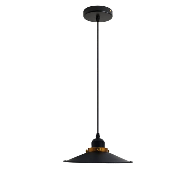 Adjustable Black Metal Ceiling Pendant Light Easy Fit 2463 - Warm Romantic Atmosphere Home Decorating Light