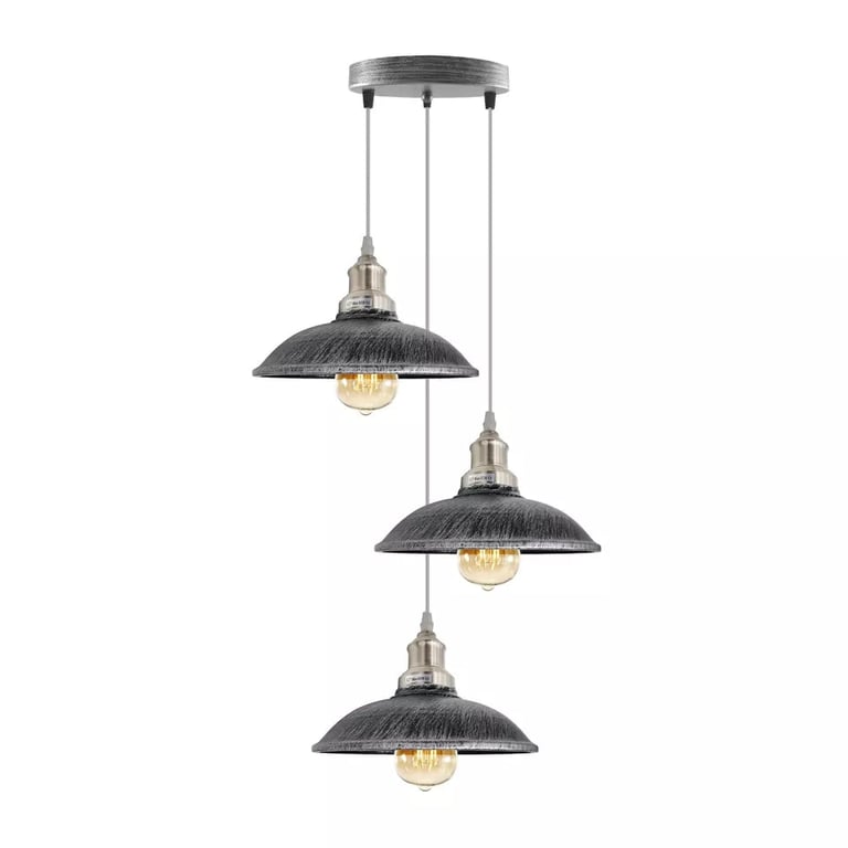 Retro Classic Ceiling Cluster Pendant Light Dome for Living Room Decoration
