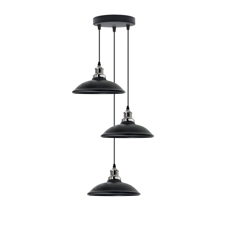 Retro Classic Ceiling Cluster Pendant Light Dome for Living Room Decoration
