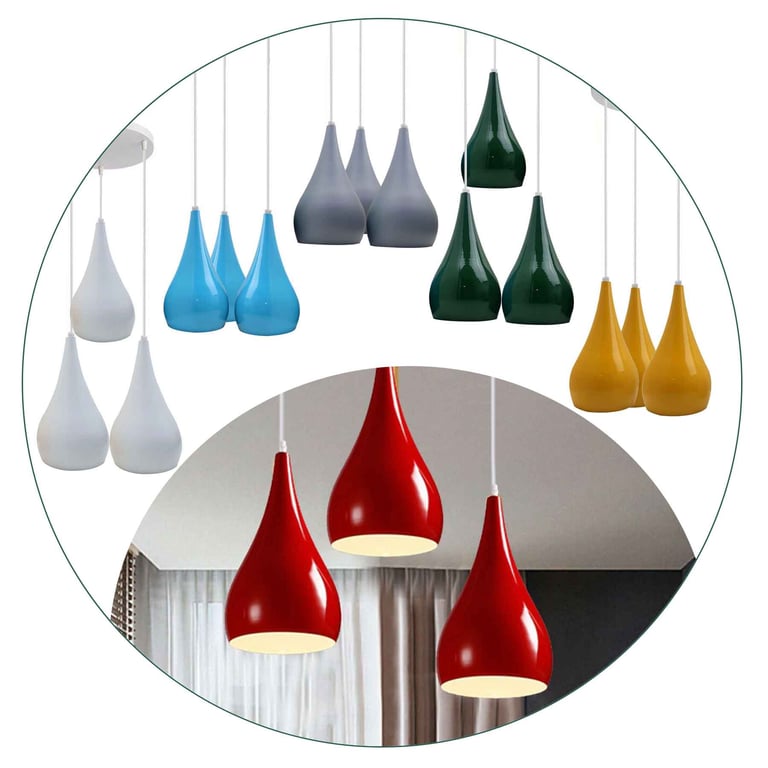 3 Head Cluster Pendant Light - Modern Ceiling Lighting Decor