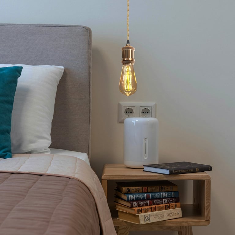 Ceiling Pendant Light - Vintage E27 Dimmable 3 Core Wire Fixture