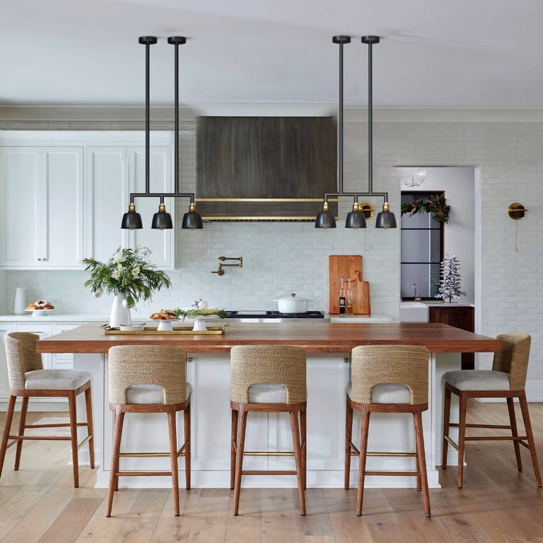 Industrial Metal Conduit Pipe 3-Way Pendant Light Fixture