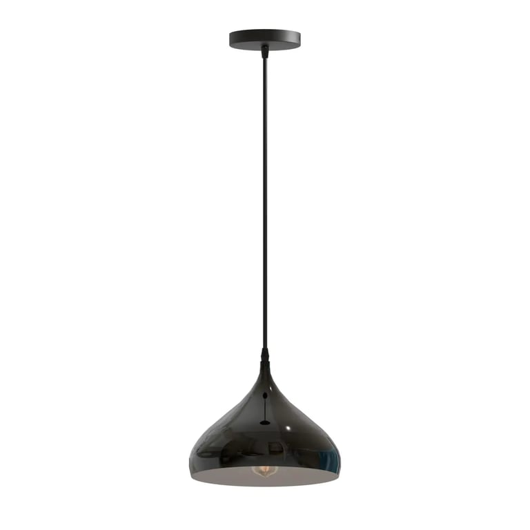 Modern Black Pendant Lights - Dimmable Contemporary Ceiling Lamps