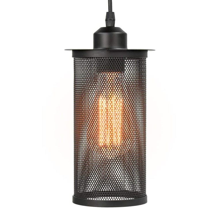 Vintage Industrial Retro Ceiling Pendant Light - Modern Vintage Design, E27 Bulb Compatible, Warm Ambiance Lighting Fixture