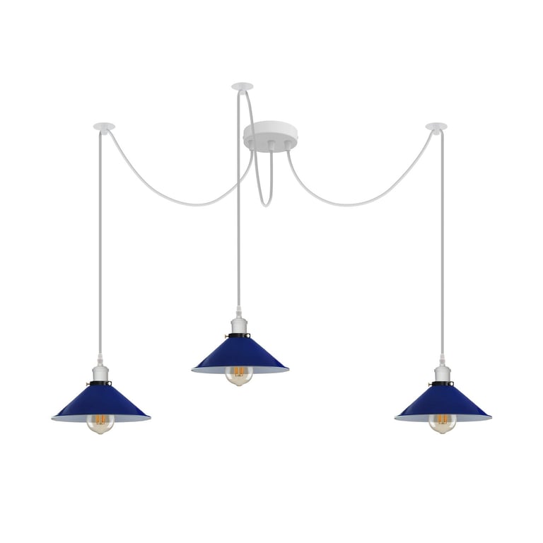 Modern Spider Light Chandelier - Retro Style Industrial Ceiling Light Fixture