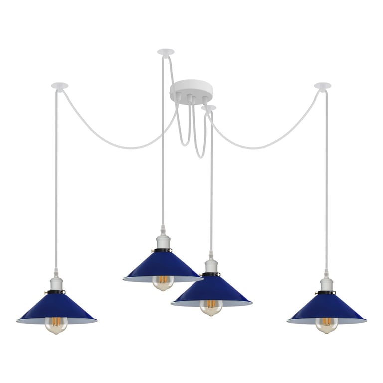 Modern Spider Light Chandelier - Retro Industrial E27 Pendant Light Fixture