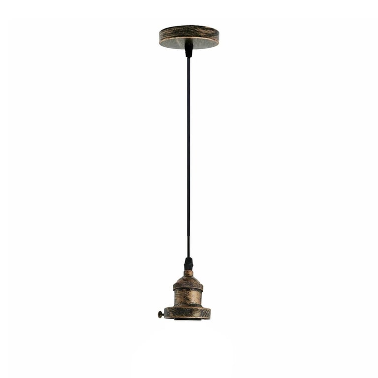 E27 Vintage Ceiling Rose Light Fitting Pendant Lamp Holder