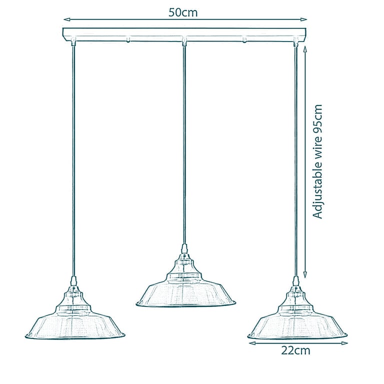 Rose Gold Three Outlet Modern Pendant Lights for Kitchen Island and Bar Area Lighting