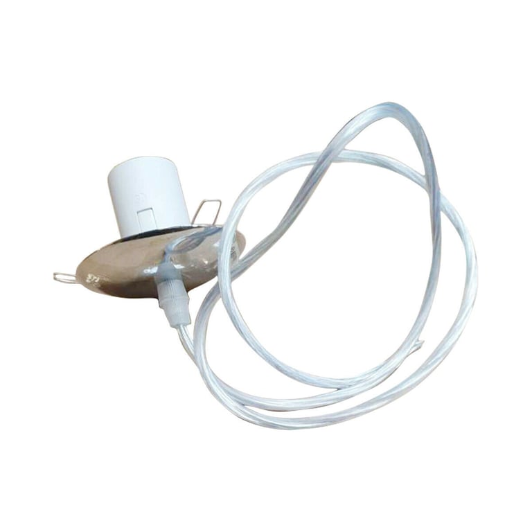 Cream Style Rattan Wicker Ceiling Pendant Lamp Shade - E27 Socket, Hanging Decoration Lighting